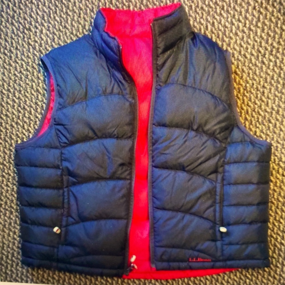 L.L. Bean Reversible Down Vest
